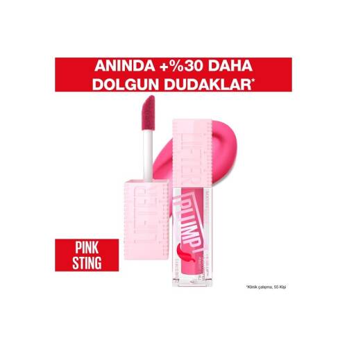 Maybelline New York Lifter Plump Dudak Parlatıcısı - Pink Sting 003 - 1