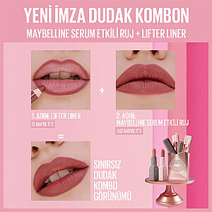 Maybelline New York Serum Etkili Hyaluronik Asit ve Besleyici Yağ İçeren Ruj - 002 Maybe It's - 2