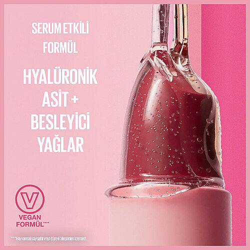 Maybelline New York Serum Etkili Hyaluronik Asit ve Besleyici Yağ İçeren Ruj - 003 Open Late - 4