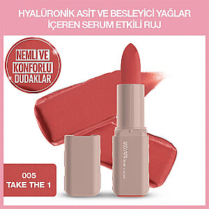 Maybelline New York Serum Etkili Hyaluronik Asit ve Besleyici Yağ İçeren Ruj - 005 Take The 1