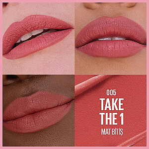 Maybelline New York Serum Etkili Hyaluronik Asit ve Besleyici Yağ İçeren Ruj - 005 Take The 1 - 3