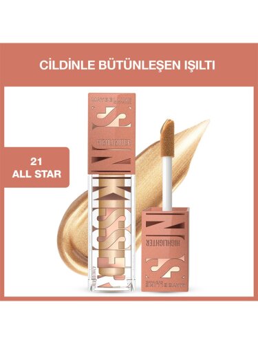 Maybelline New York Sunkisser Likit Aydınlatıcı Highlighter - 21 All Star - 1