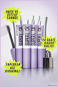 Maybelline New York Super Lock Brow Glue Kaş Sabitleyici Maskara - 3