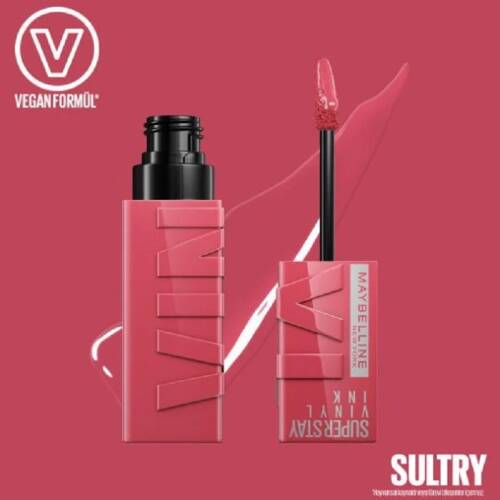 Maybelline New York Super Stay Vinly Ink Parlak Ruj - Sultry 160 - 2