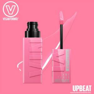 Maybelline New York Super Stay Vinyl Ink Parlak Ruj - Upbeat 155 - 3