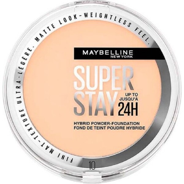 Maybelline New York Superstay Hibrit Pudra-Fondöten - 10 - 1