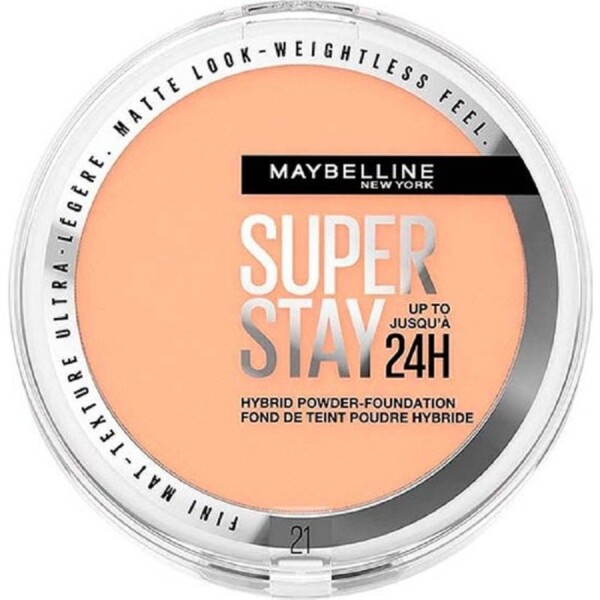 Maybelline New York Superstay Hibrit Pudra-Fondöten - 21 - 1