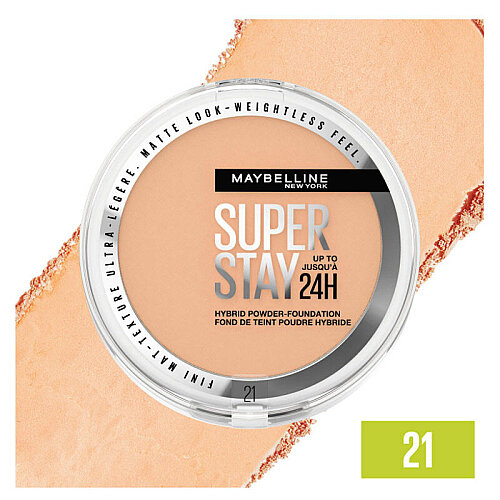 Maybelline New York Superstay Hibrit Pudra-Fondöten - 21 - 1