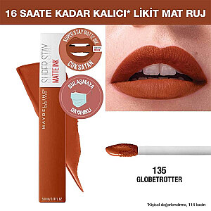 Maybelline New York Superstay Matte Ink Liquid Lipstick - 135 Globe Trotter - 4