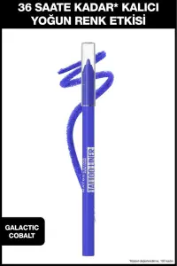 Maybelline New York Tattoo Liner Jel Göz Kalemi - Galatic Cobalt