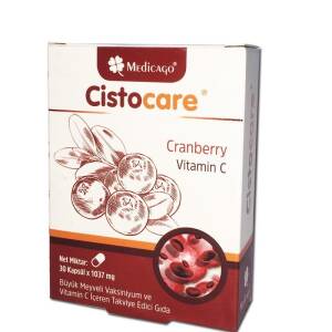 Medicago Cistocare Cranberry 20 Kapsül