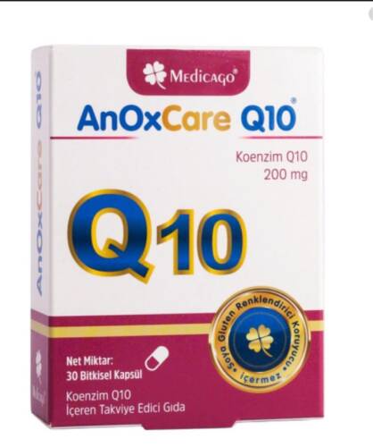 Medicago Coenzyme Q10 200 mg 30 Kapsül - 1