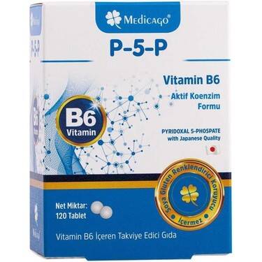 Medicago P5P Vitamin B6 120 Tablet - 1