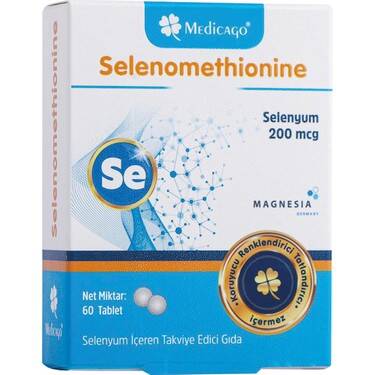 Medicago Selenomethionine Selenyum 200 mcg 60 Tablet - 1