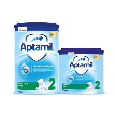 Milupa Aptamil 2 Akıllı Kutu Devam Sütü 800 gr 350 gr 6-9 Ay - 1