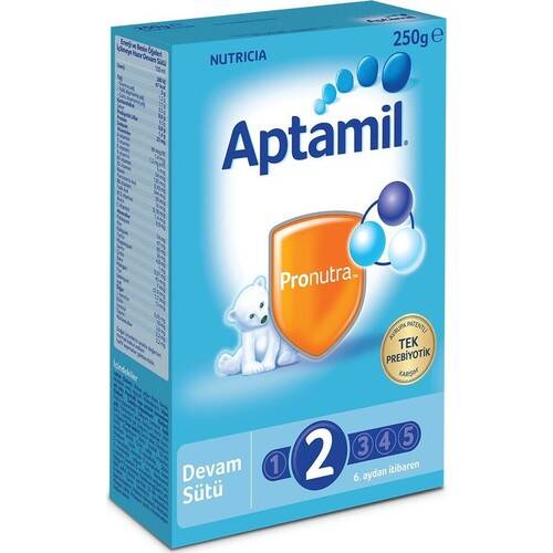 Milupa Aptamil 2 Bebek Sütü Kutu 250 gr - 1