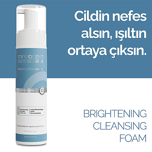 Mineaderm Brightening Cleansing Foam 200 ml - 2