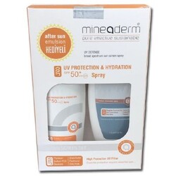 Mineaderm UV Protection & Hydration SPF50 150 ml + After Sun Emulsion 115 ml Hediye - Mineaderm