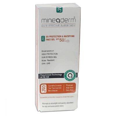 Mineaderm UV Protection & Matifying Face Gel Spf 50+ Güneş Koruyucu Krem 50 ml | Akne Karşıtı - 1