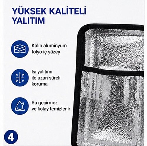 Mirmed İnsülin Taşıma Çantası Dereceli Mavi Renk - 7