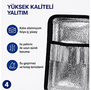 Mirmed İnsülin Taşıma Çantası Dereceli Siyah Renk - 5