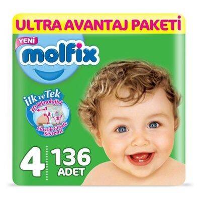 Molfix Ultra Avantaj Paketi 4 Numara 136'lı - 1