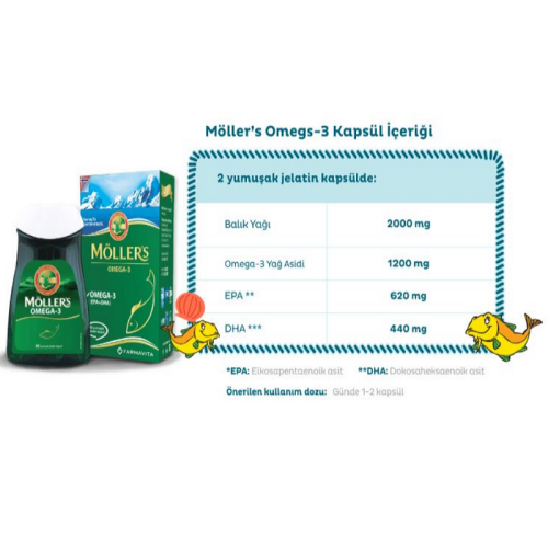 Möller's Omega 3 60 Kapsül - 2