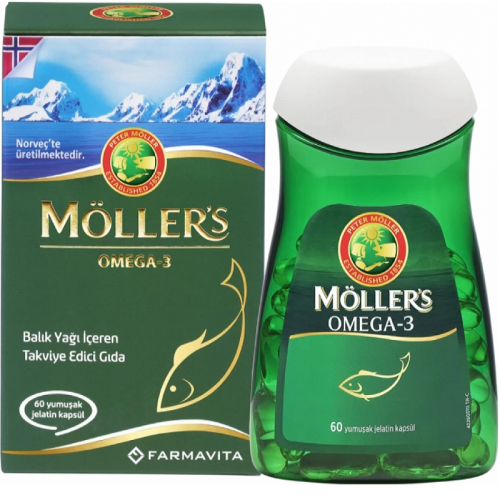 Möller's Omega 3 60 Kapsül - 1