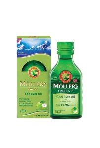 Möller's Omega 3 Elma Aromalı Balık Yağı Şurubu 150 ml
