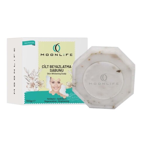 Moon Life Cilt Beyazlatma Doğal Sabun 100 gr - 1