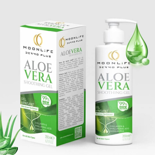 Moon Life Collagen Hyaluronıc Acıd Aloe Vera Jel Lipozomal 200 ml - 2