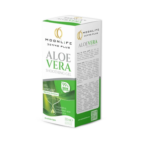 Moon Life Collagen Hyaluronıc Acıd Aloe Vera Jel Lipozomal 200 ml - 3
