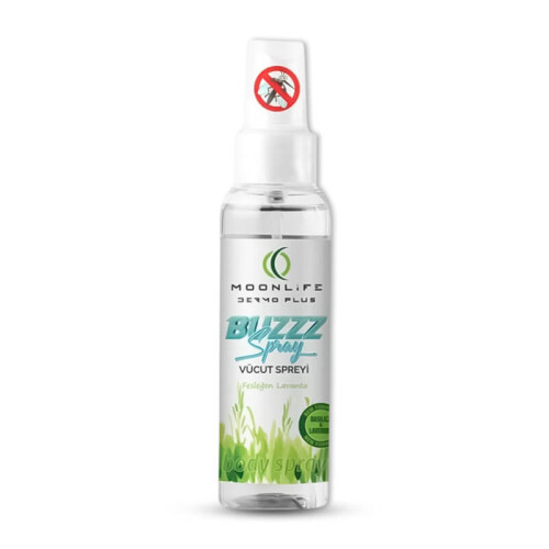 Moon Life Dermo Plus Doğal Buzz Off Sinek & Sivrisinek Kovucu Sprey 100 ml - 1