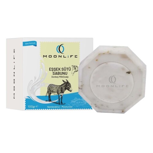 Moon Life Eşek Sütlü Doğal Sabun 100 gr - 1