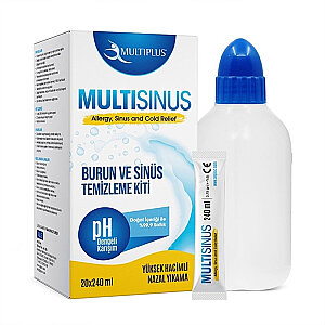 Multiplus Burun ve Sinüs Temizleme Kiti 20 x 240 ml