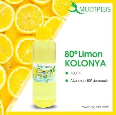 Multiplus Limon Kolonyası 80° 400 ml - 1