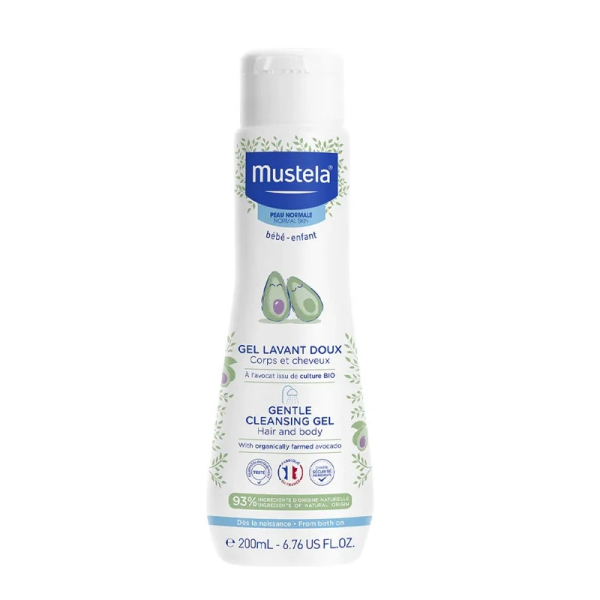 Mustela Gentle Cleansing Gel 200 ml (Yenidoğan Şampuanı) - 1