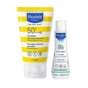 Mustela Güneş Losyonu SPF50 100 ml + Mustela Hydra Bebe 50 ml