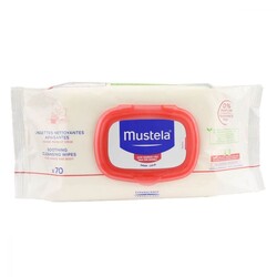 Mustela Soothing Cleansing Wipes 70 Adet - Çok Hassas Ciltlere