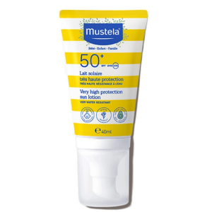 Mustela SPF 50+ Çok Yüksek Koruma Faktörlü Güneş Losyonu 40 ml