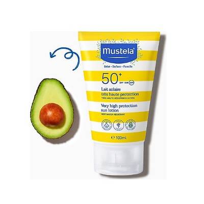 Mustela Very High Protection Sun Lotion SPF 50+ 100 ml - 1