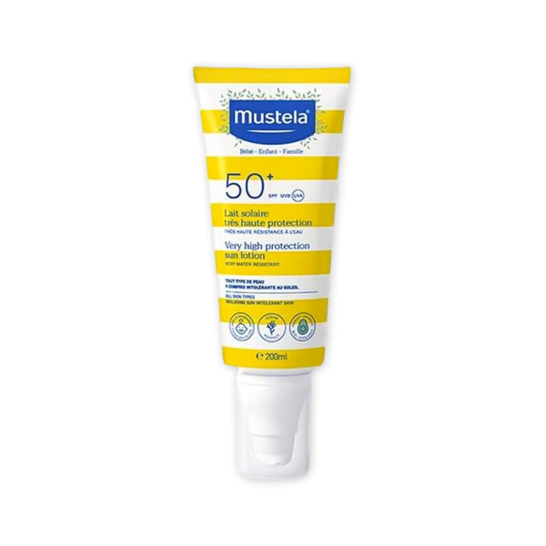 Mustela Yüksek Koruma Faktörlü Güneş Losyonu Tüm Aile İçin SPF50+ 200 ml - 1