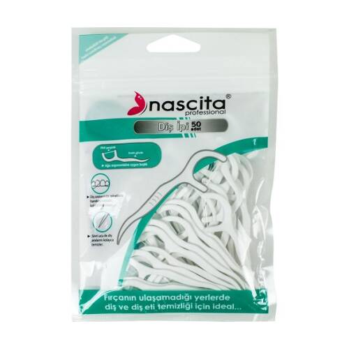 Nascita Nane Aromalı Kürdanlı Diş İpi 50'li - 1