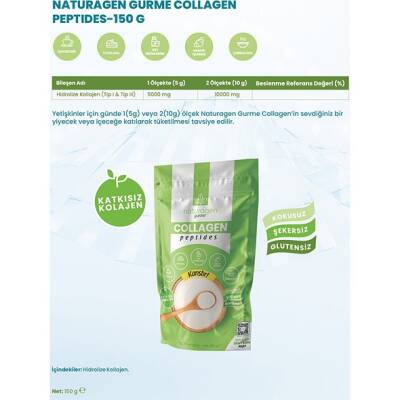 Naturagen Gurme Collagen Peptides 150 g - 4