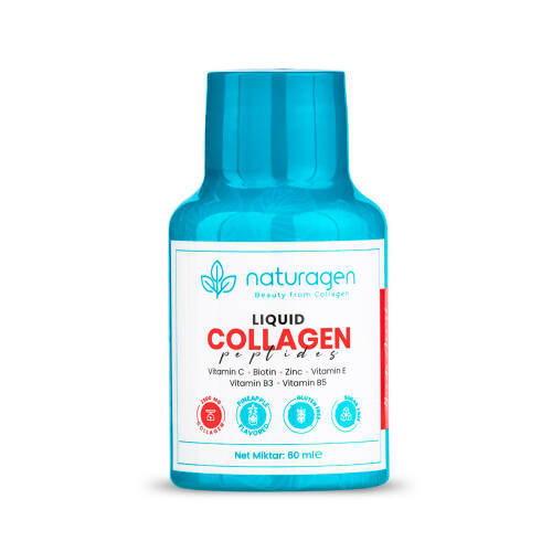Naturagen Liquid Collagen Peptides Shots - 60 ml - 1