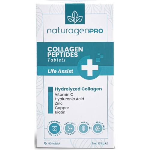 Naturagen Pro Collagen Peptides 90 Tablet - 1