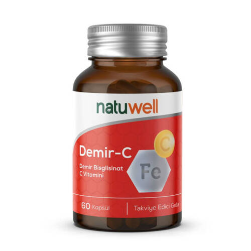 Natuwell Demir C 60 Kapsül - 1