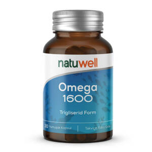 Natuwell Omega 1600 30 Yumuşak Kapsül