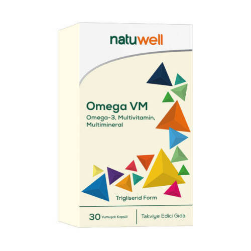 Natuwell Omega VM 30 Tablet - 1