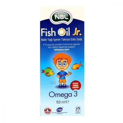 Nbl Fish Oil Jr Balık Yağı 150 ml - 1